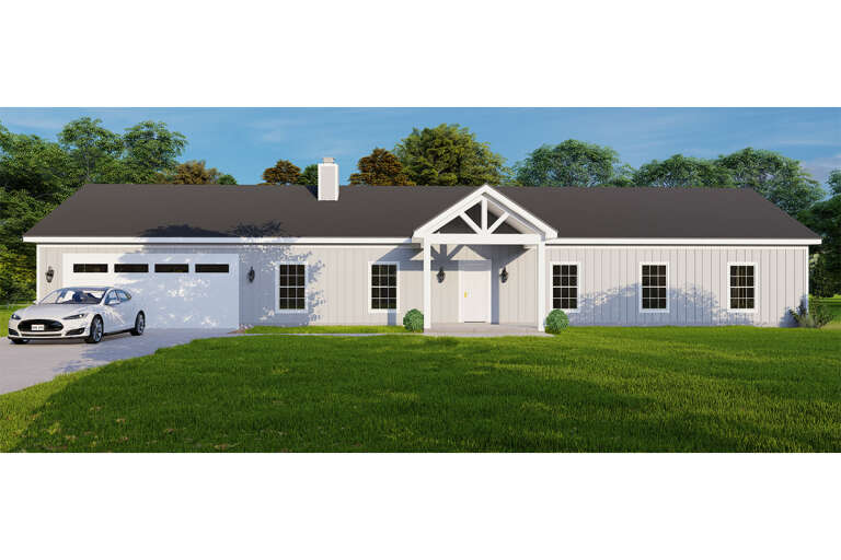 House Plan House Plan #33769 Front Elevation 