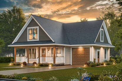Craftsman House Plan #699-00432 Elevation Photo