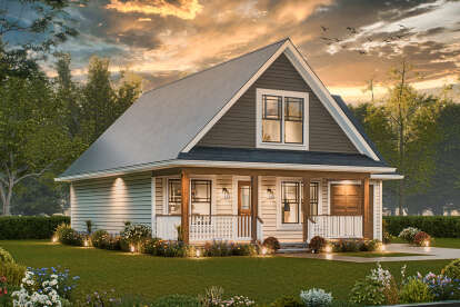 Craftsman House Plan #699-00432 Elevation Photo