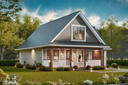 Craftsman House Plan #699-00432 Elevation Photo