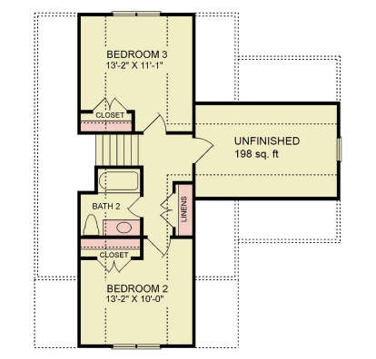 Second Floor for House Plan #699-00432
