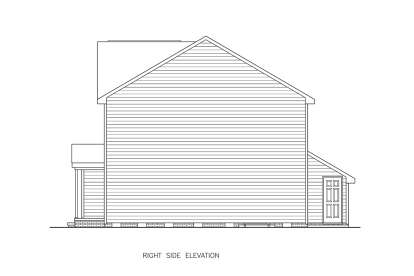 Traditional House Plan #699-00433 Elevation Photo