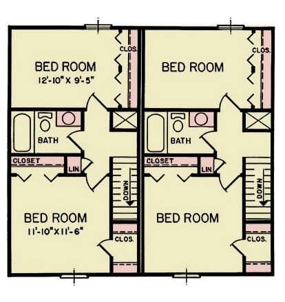 Second Floor for House Plan #699-00433