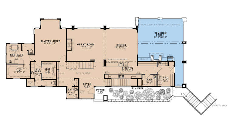 House Plan House Plan #33772 Drawing 1