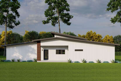 Contemporary House Plan #8318-00434 Elevation Photo