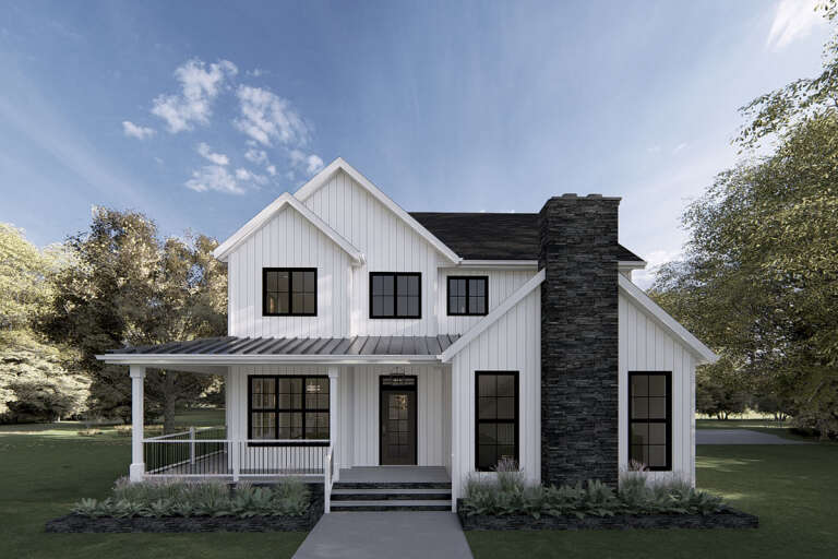 House Plan House Plan #33774 Front Elevation 