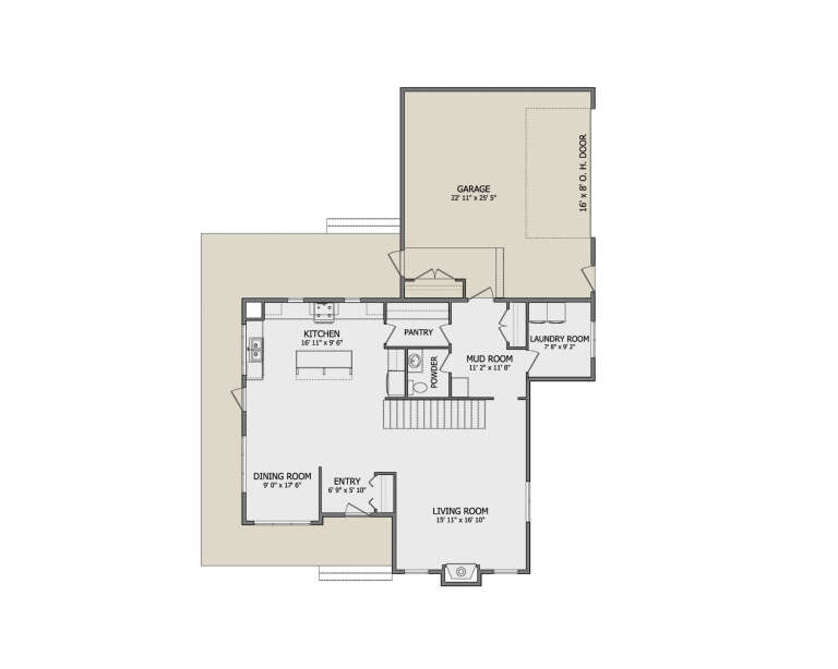 House Plan House Plan #33774 Drawing 1