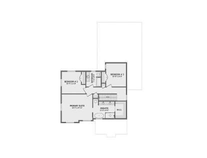 Second Floor for House Plan #5801-00010