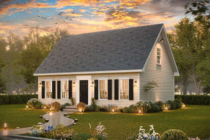 Traditional House Plan #699-00434 Elevation Photo