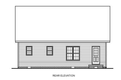 Traditional House Plan #699-00434 Elevation Photo
