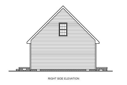 Traditional House Plan #699-00434 Elevation Photo