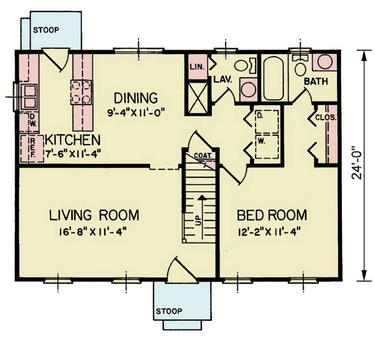 House Plan House Plan #33775 Drawing 1
