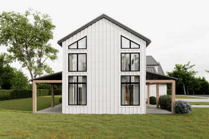 Barn House Plan #4100-00006 Elevation Photo