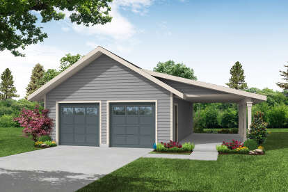 Traditional House Plan #035-01170 Elevation Photo