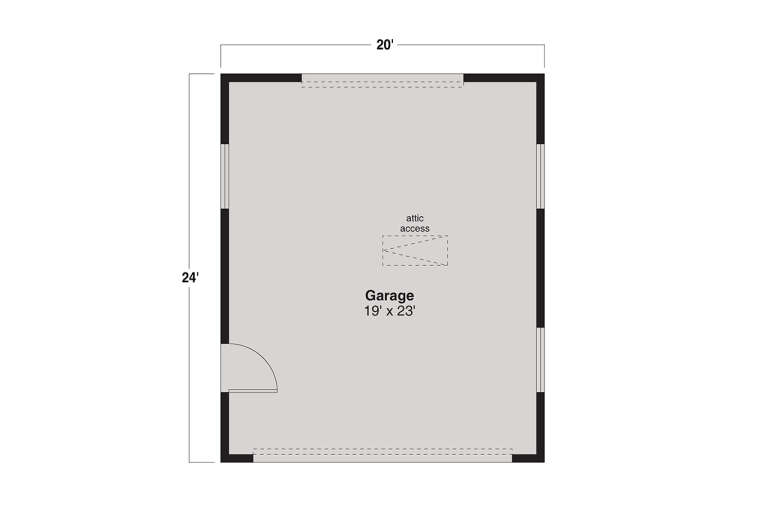 House Plan House Plan #33783 Drawing 1