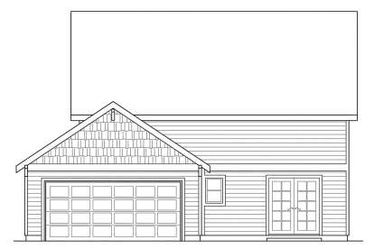 Craftsman House Plan #035-01172 Elevation Photo