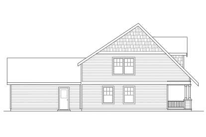 Craftsman House Plan #035-01172 Elevation Photo