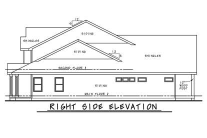 Craftsman House Plan #402-01846 Elevation Photo