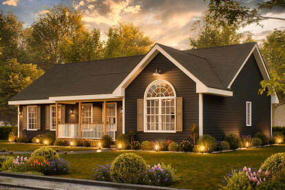 Country House Plan #699-00436 Elevation Photo