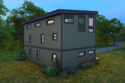 Modern House Plan #940-01337 Elevation Photo