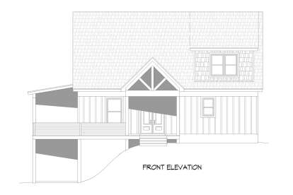 Craftsman House Plan #940-01338 Elevation Photo