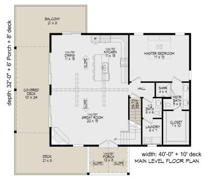 Main Floor for House Plan #940-01338