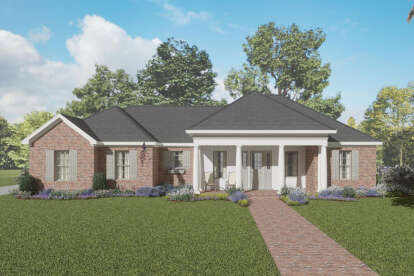 Traditional House Plan #8292-00007 Elevation Photo