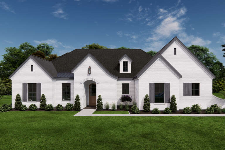 House Plan House Plan #33796 Front Elevation 