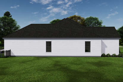 European House Plan #3571-00038 Elevation Photo