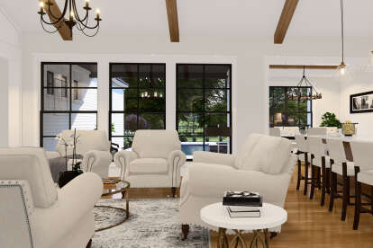 European House Plan #3571-00038 Additional Photo