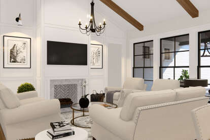 European House Plan #3571-00038 Additional Photo
