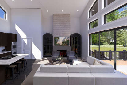 Contemporary House Plan #2802-00418 Additional Photo