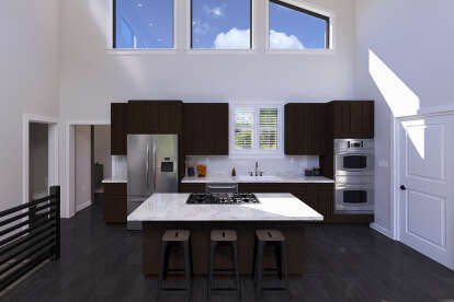 Contemporary House Plan #2802-00418 Additional Photo