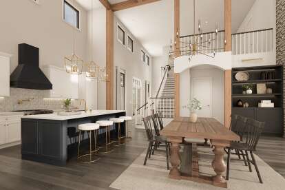 Barn House Plan #009-00457 Additional Photo
