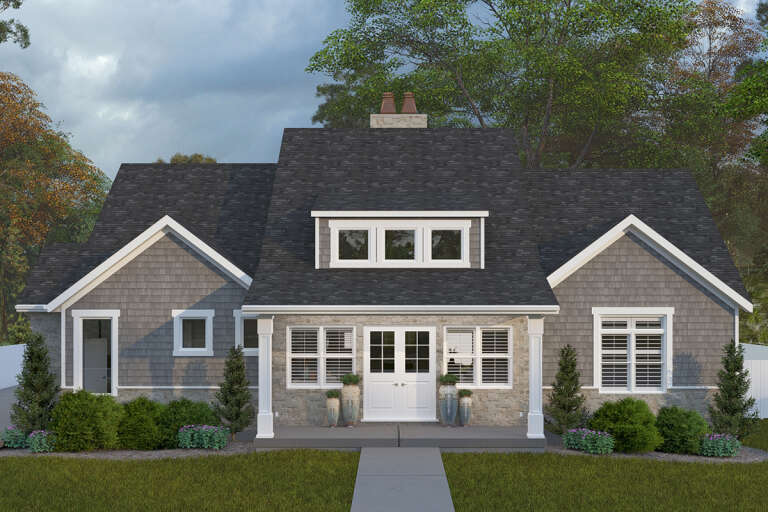 House Plan House Plan #33799 Front Elevation 
