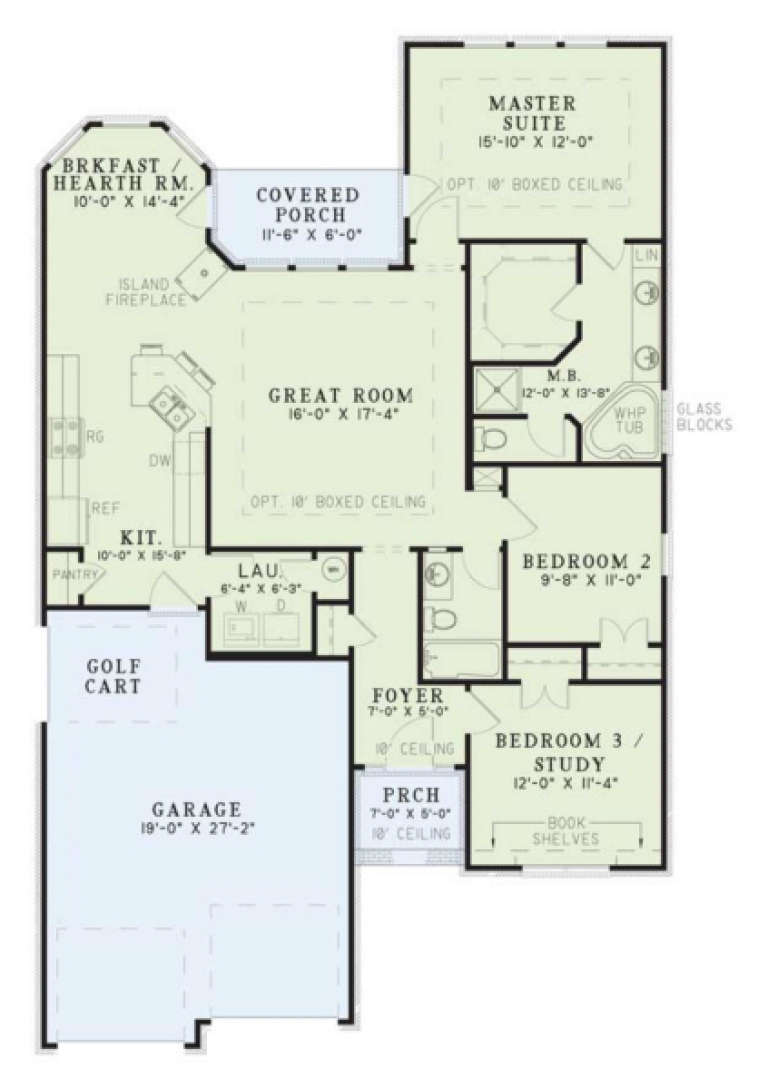 House Plan House Plan #3380 Drawing 1