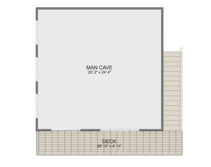 Man Cave for House Plan #2802-00420