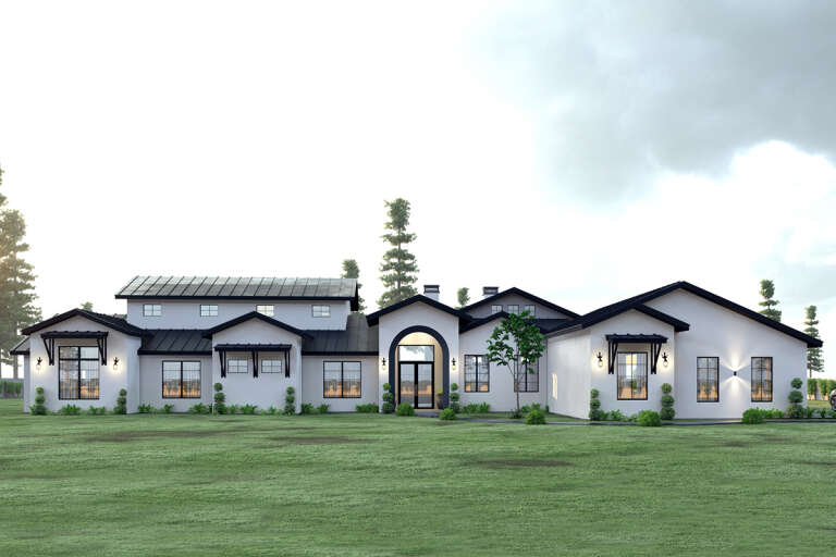 House Plan House Plan #33807 Front Elevation 