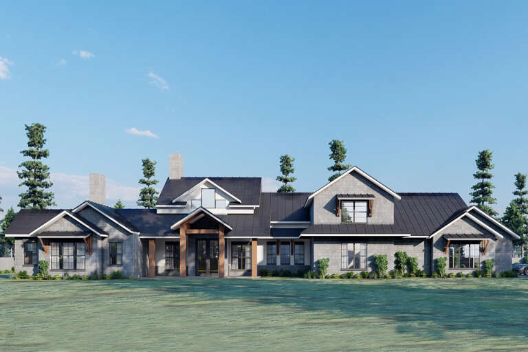 House Plan House Plan #33808 Front Elevation 