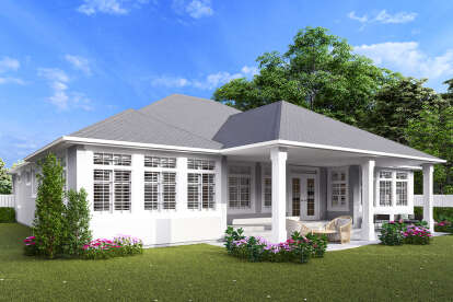 Traditional House Plan #2802-00424 Elevation Photo