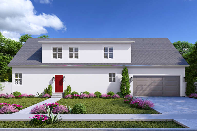 House Plan House Plan #33815 Front Elevation 