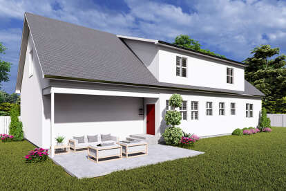 Traditional House Plan #2802-00425 Elevation Photo