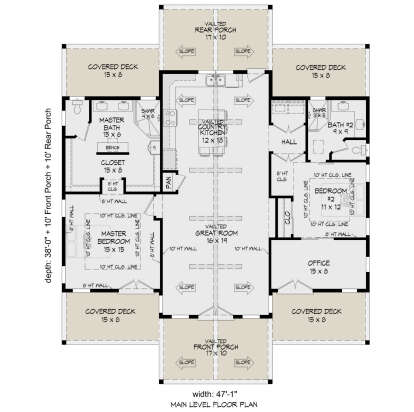 Main Floor for House Plan #940-01341