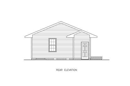 Modern Farmhouse House Plan #699-00437 Elevation Photo