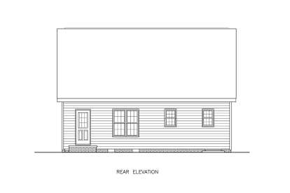 Cottage House Plan #699-00438 Elevation Photo