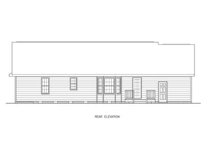 Country House Plan #699-00439 Elevation Photo