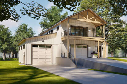 Barn House Plan #7011-00011 Elevation Photo
