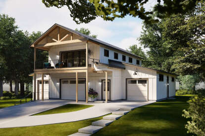 Barn House Plan #7011-00011 Elevation Photo