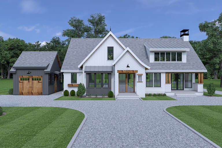 House Plan House Plan #33825 Front Elevation 