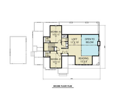 Second Floor for House Plan #2464-00164